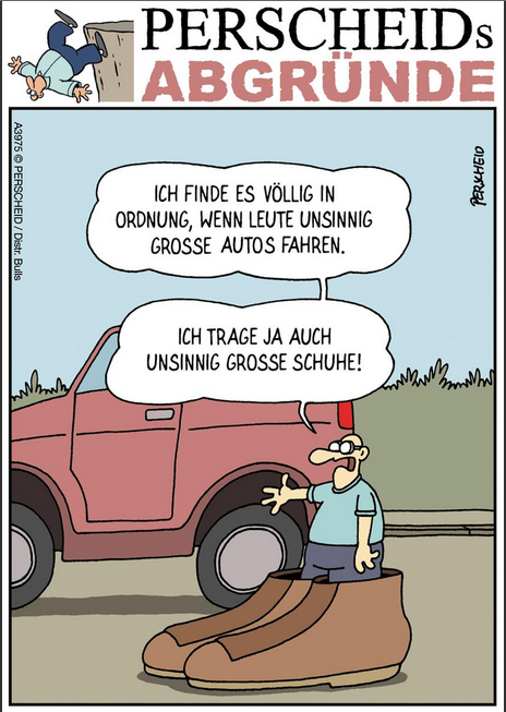 SUV Unsinn